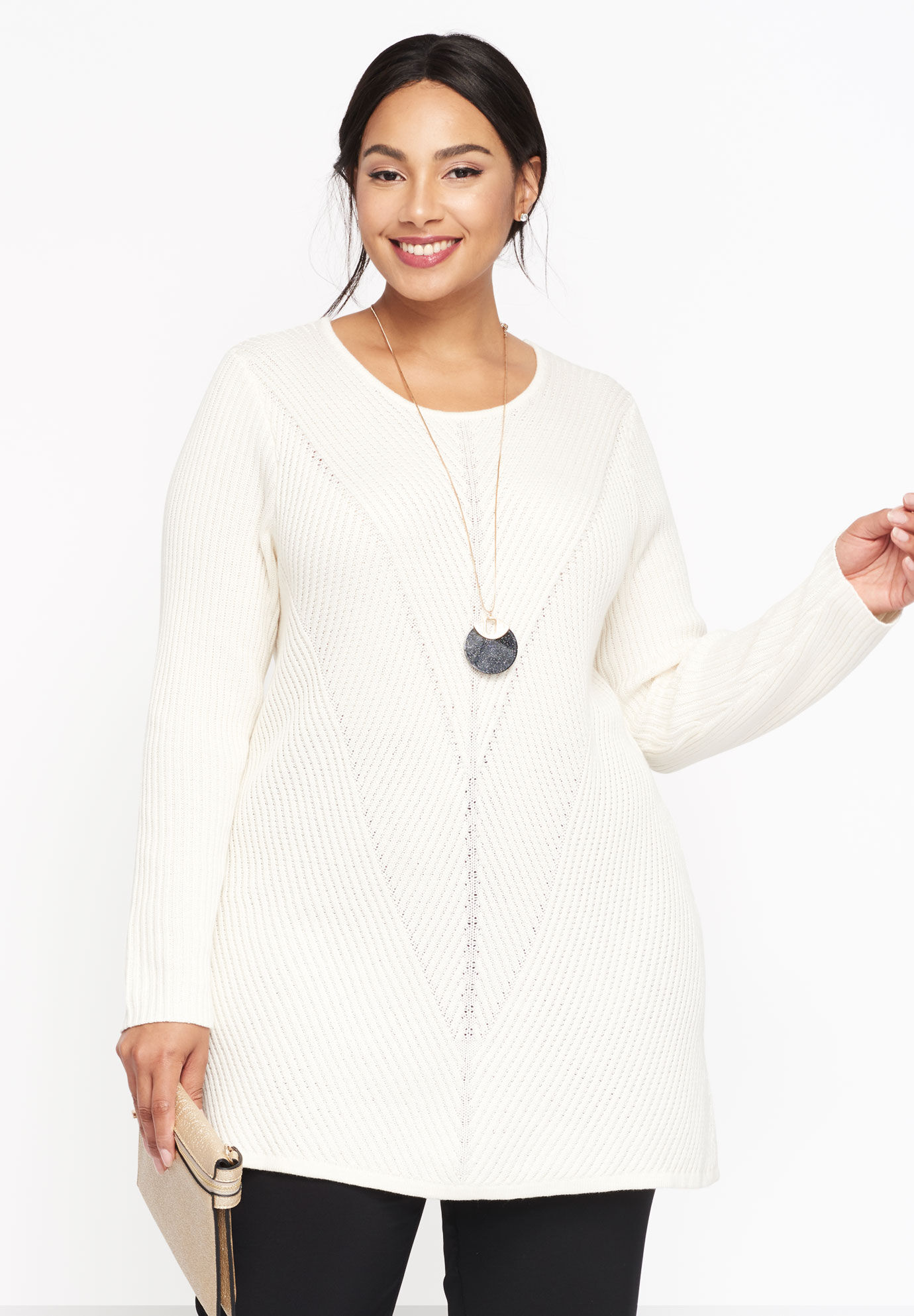 pullover tunic sweater