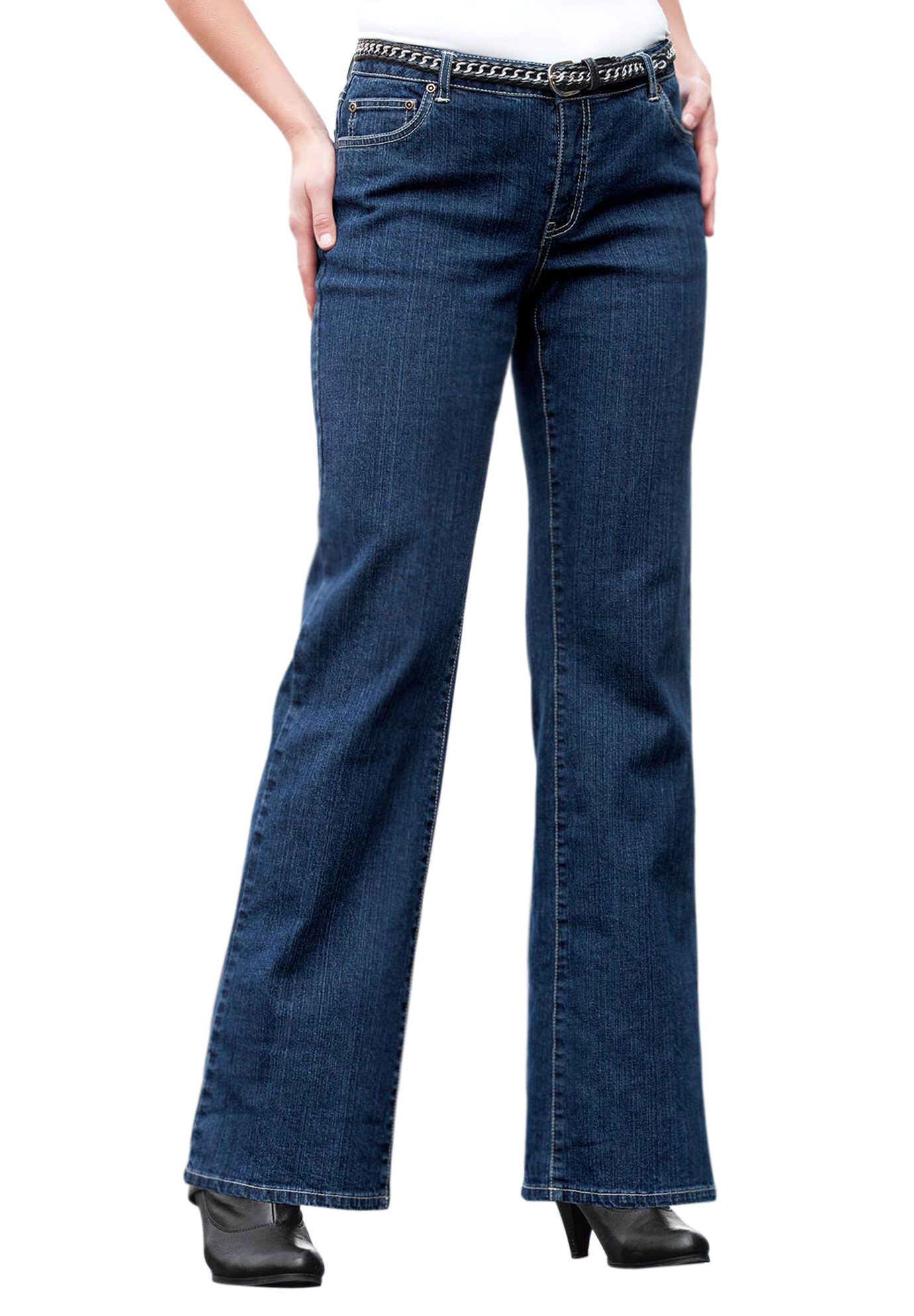 size 22 black jeans