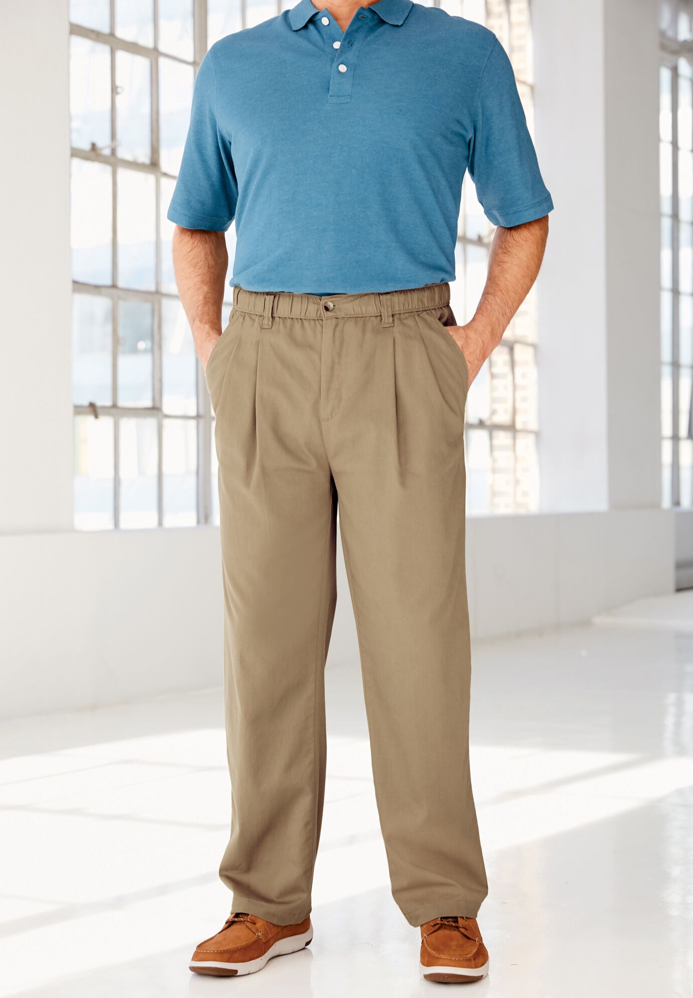 Men's Brown Haggar Pants: 100+ Items in Stock