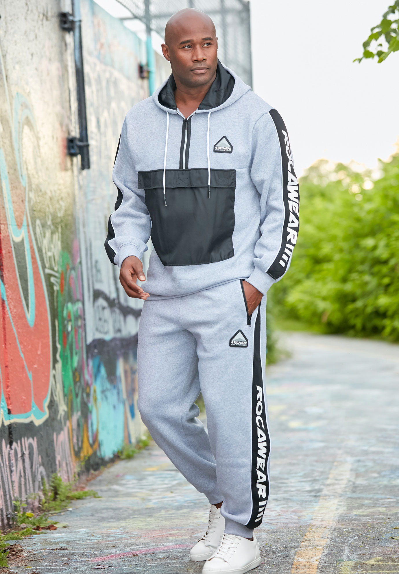 Rocawear® Supercharge Fleece Sweatpant | Fullbeauty Outlet