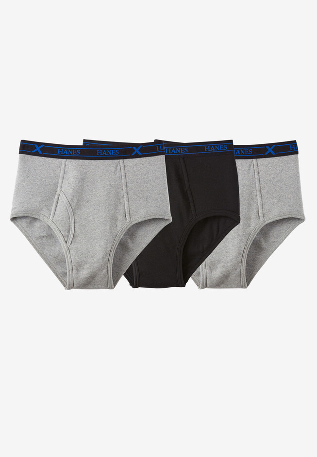 Hanes Perfect Match Microfiber Brief 3-Pack