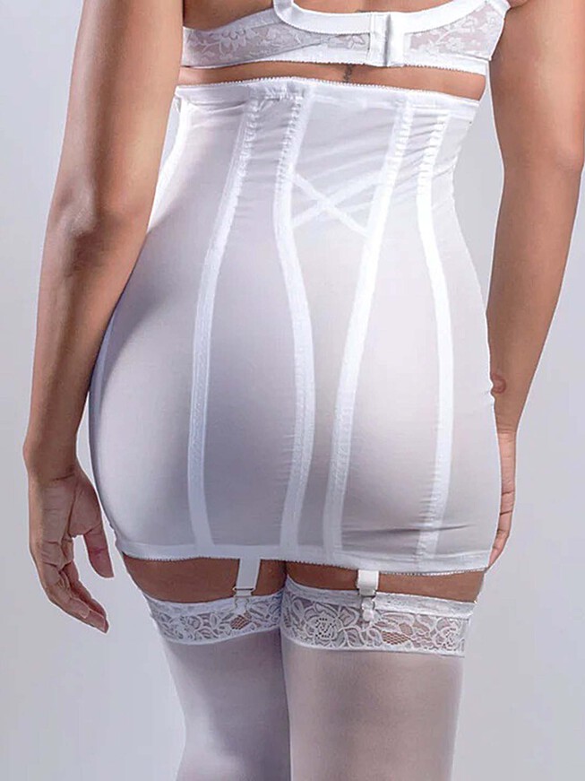 Rago Women's Plus Size Light Control Capri Pant Liner Slip