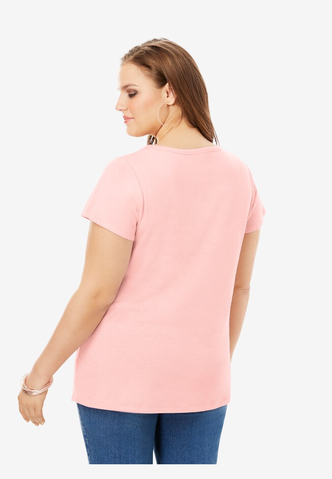 Swing Ultimate Tee with Keyhole Back