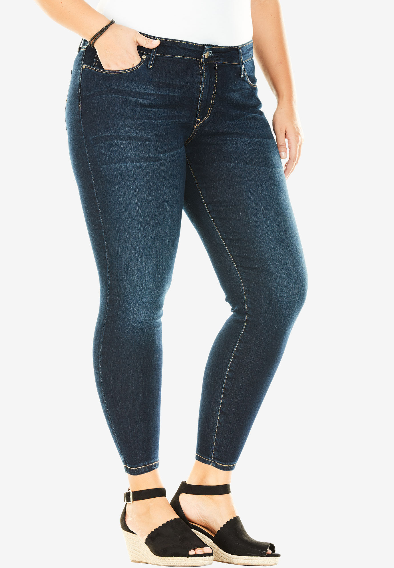 signature levi strauss simply stretch modern straight