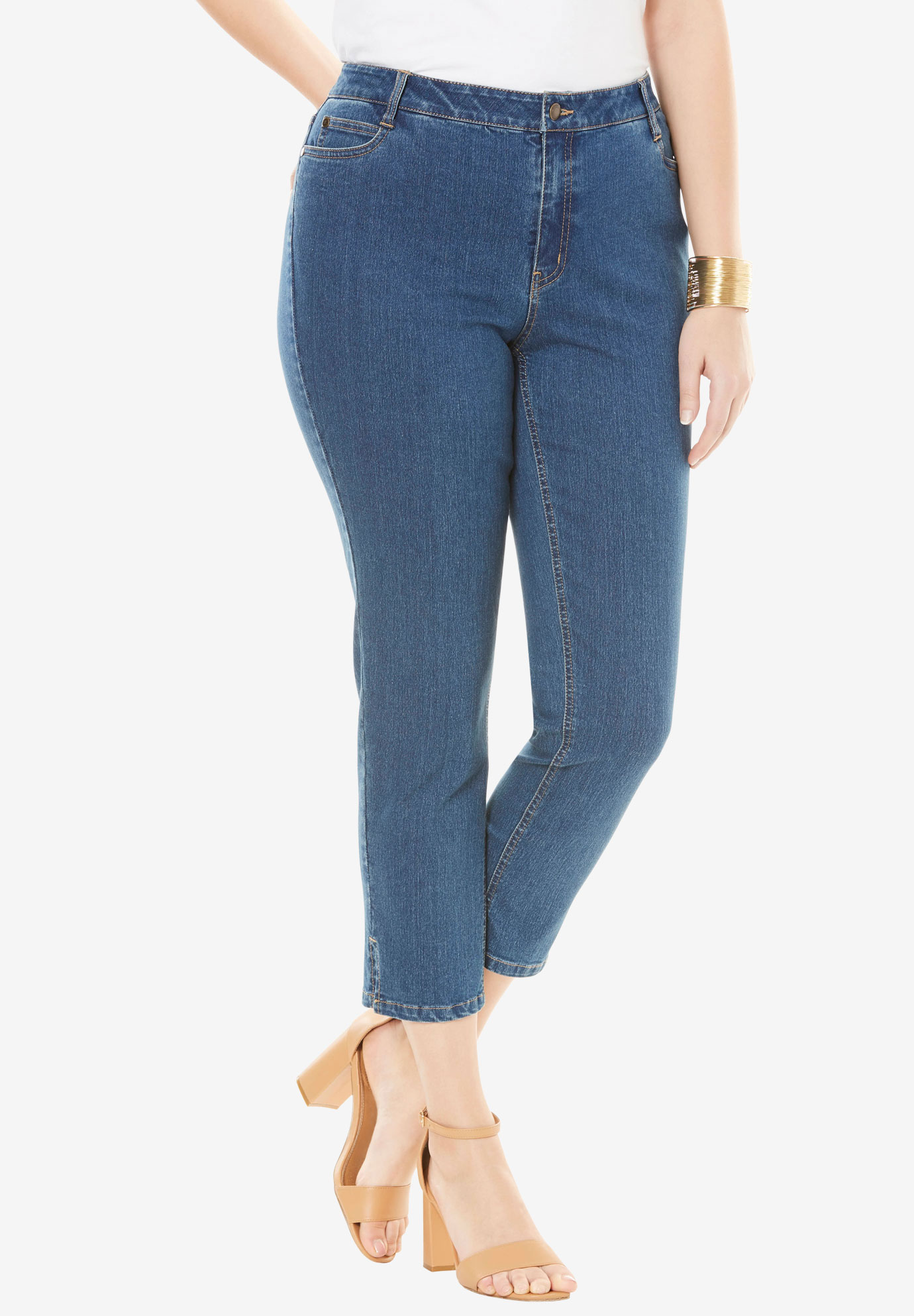 True Fit Ankle Jean | Plus Size Denim Shop | Full Beauty