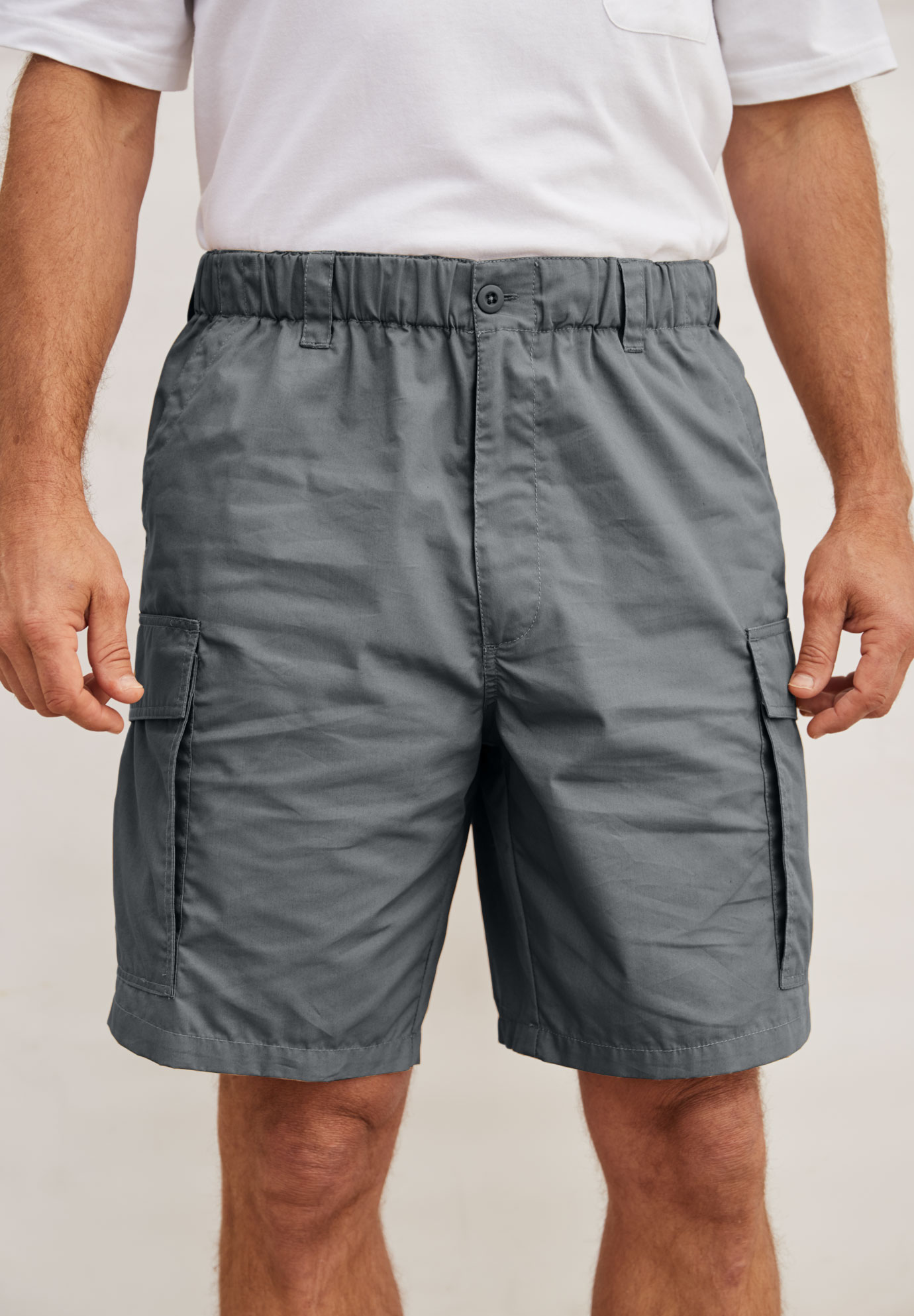 moisture wicking cargo shorts