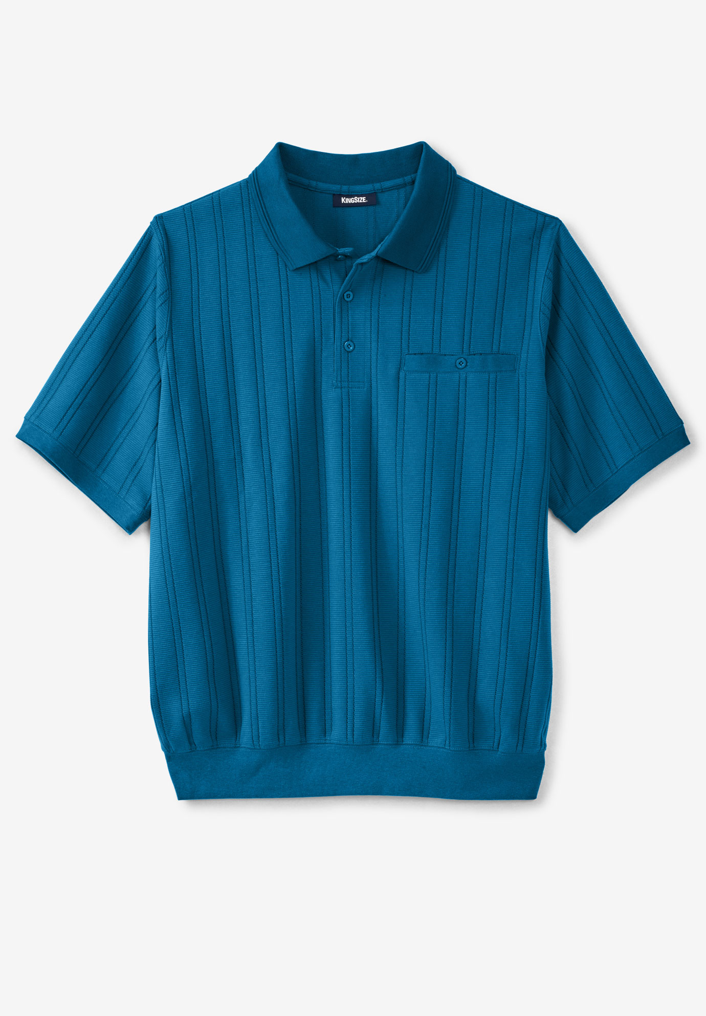 Banded Bottom Polo Shirt| Big and Tall Shirts | Fullbeauty