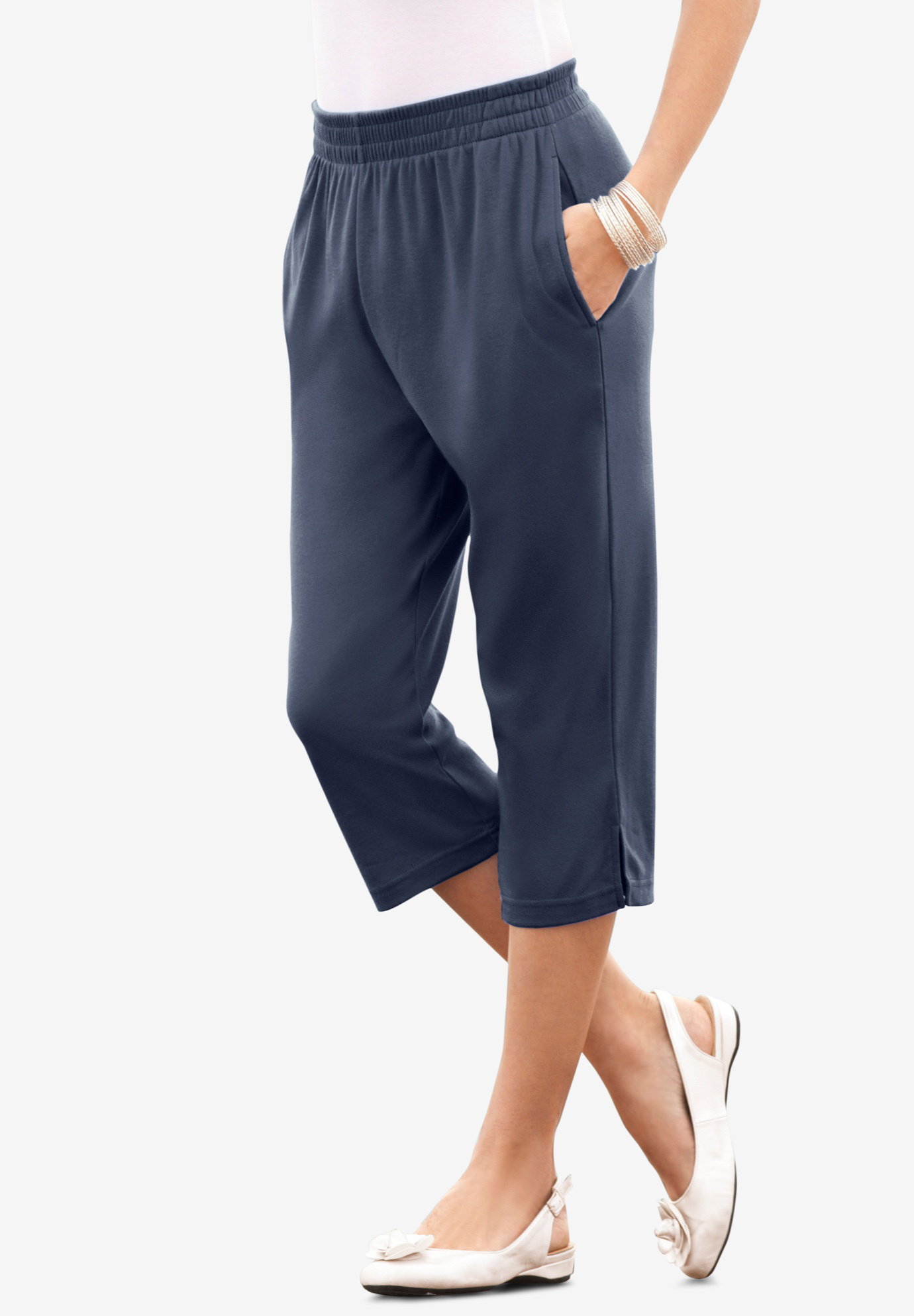 Soft Knit Capri Pant Fullbeauty Outlet