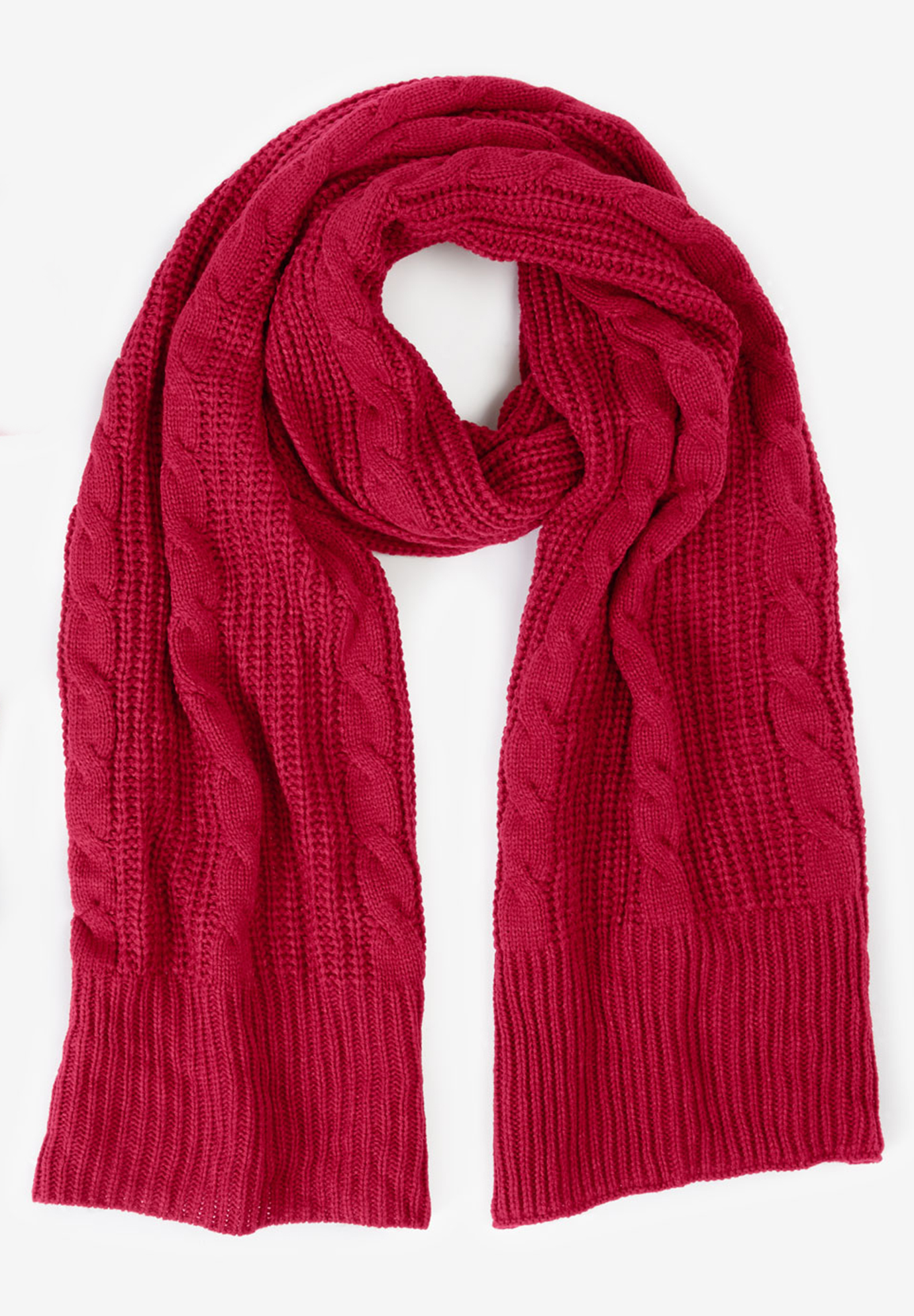 Cable Knit Scarf Fullbeauty Outlet