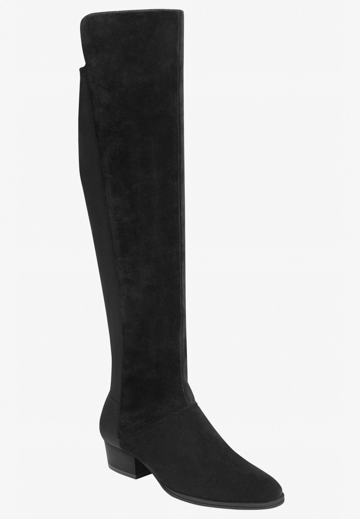 Cross Country Wide Calf Boots by Aerosoles® | Plus SizeTall Boots ...