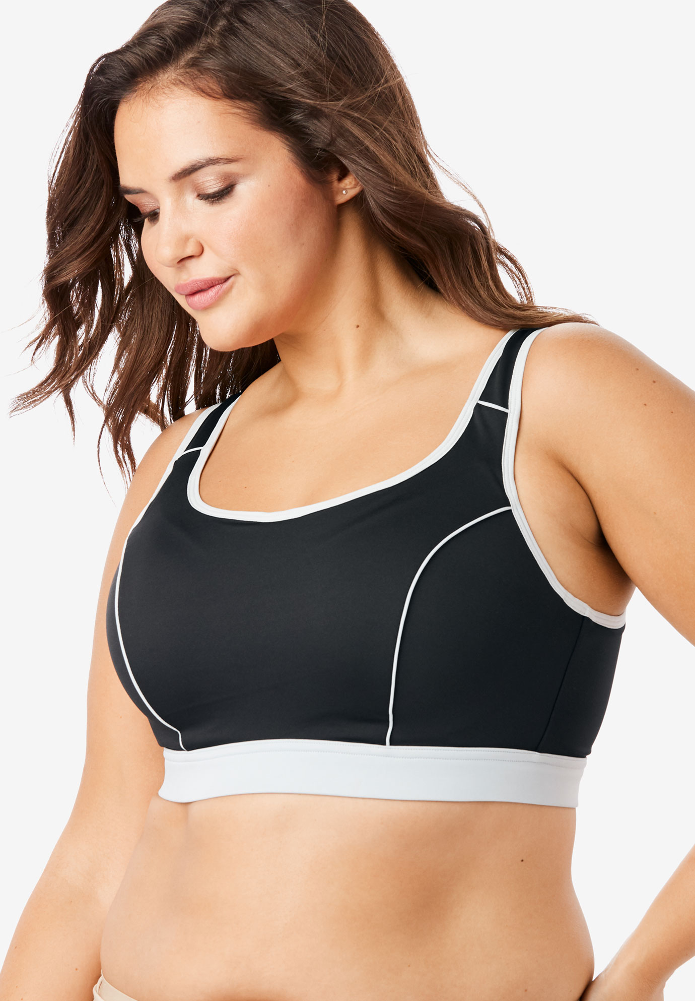High-Impact Underwire Sport Bra by Comfort Choice® | Fullbeauty Outlet