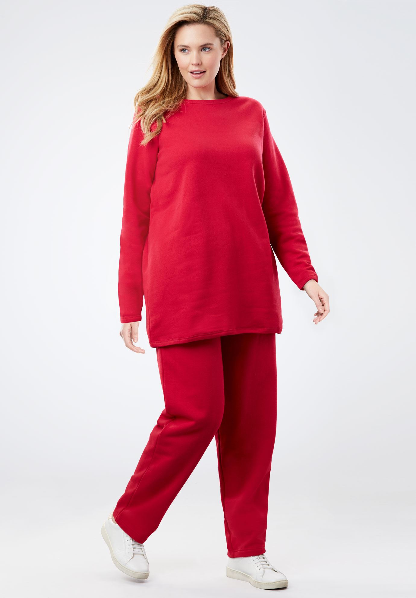 Fleece Sweatsuit | Plus Size Sets | Full Beauty