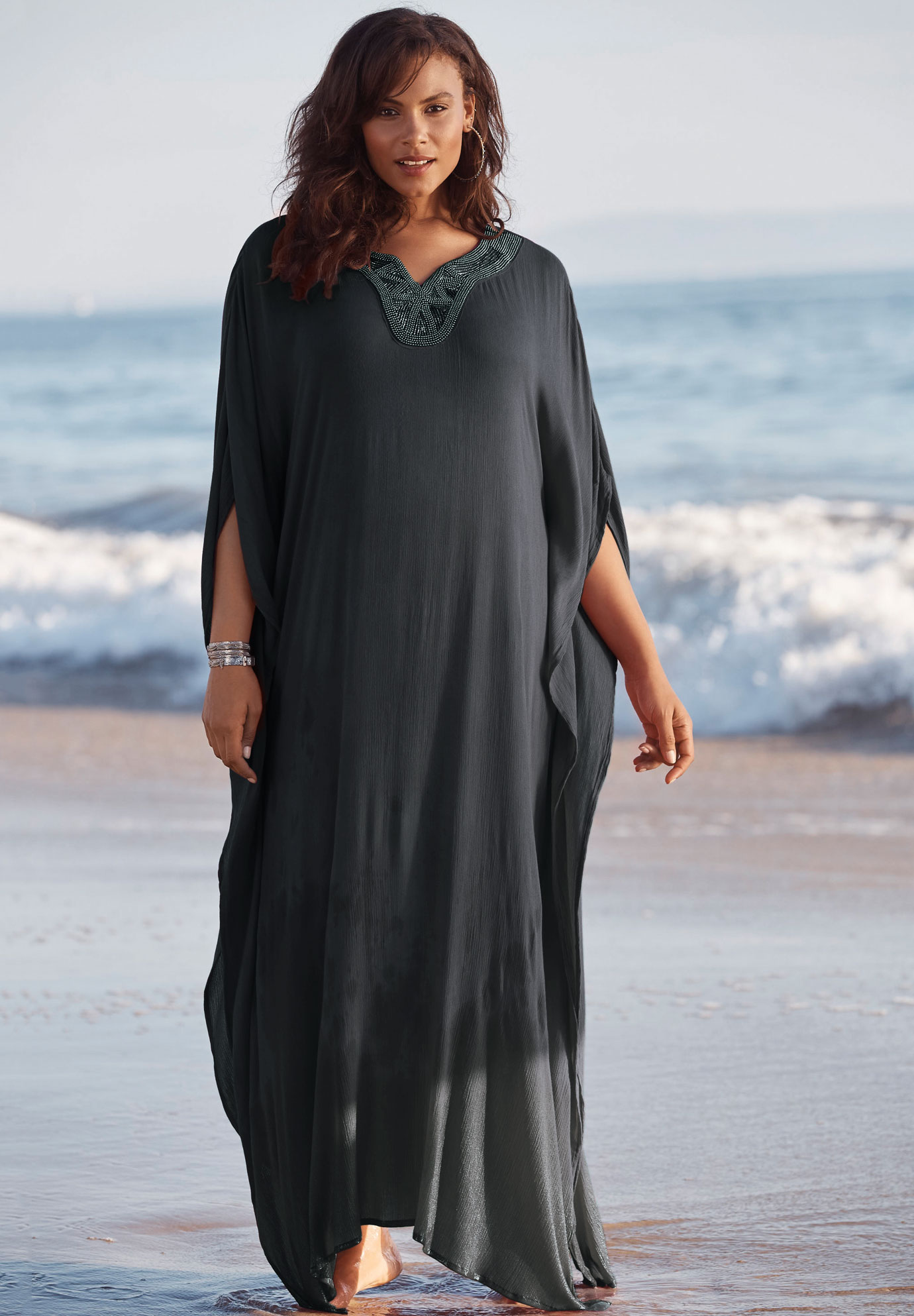 plus size long swimsuit cover up